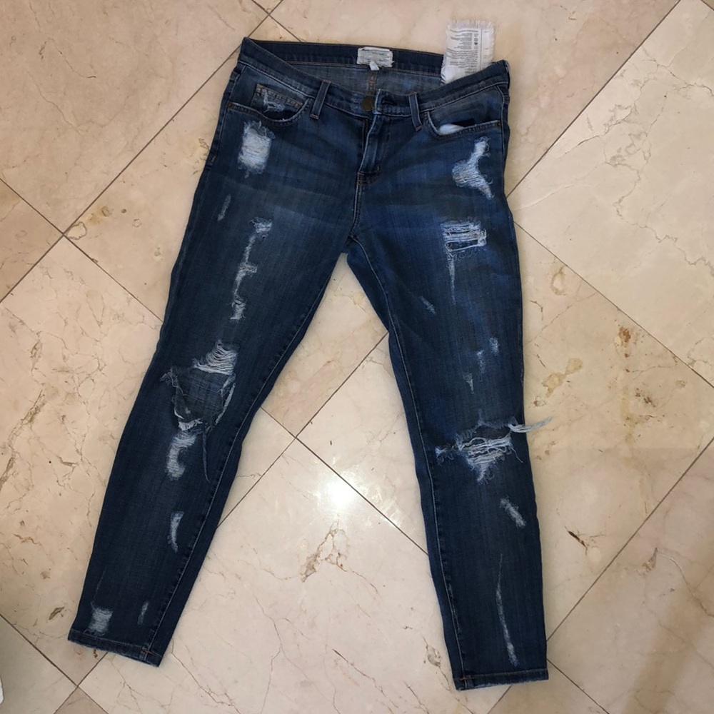 Current Elliot size 29 distressed jeans